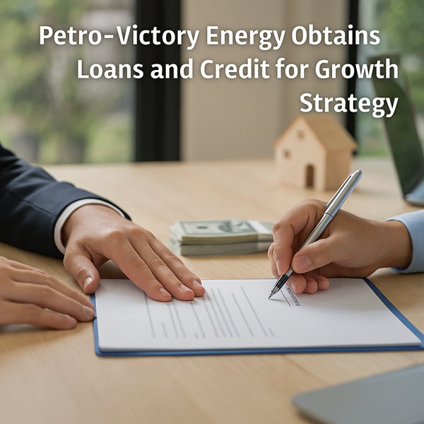 Petro-Victory Energy Obtains Loans and Credit for Growth Strategy