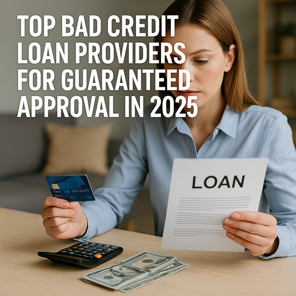 Top Bad Credit Loan Providers for Guaranteed Approval in 2025