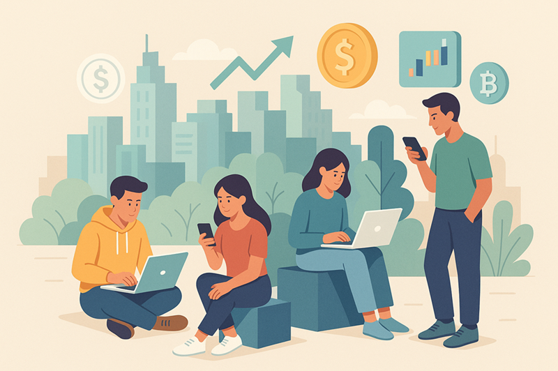 Young Canadians Pursue Passive Income